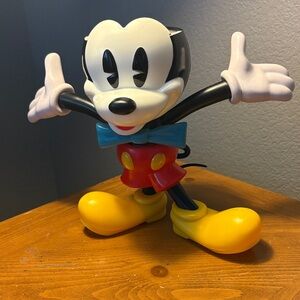 Mickey Mouse Action Figure with Red Shorts and Yellow Shoes